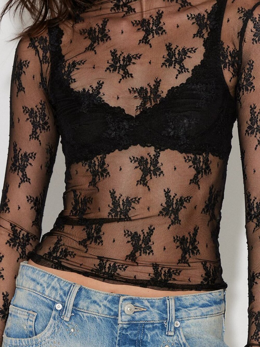 NWT Free People Lady Lux Layering Top Size S